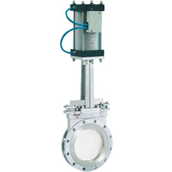 PZ673H、PZ673F、PZ673Y 型氣動刀型閘閥/刀閘閥