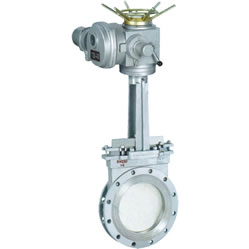 PZ973H、PZ973F、PZ973Y 型電動刀型閘閥/刀閘閥