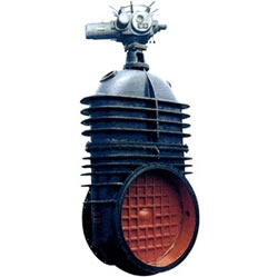 Z945X-10 型鑄鐵電動暗桿軟密封閘閥