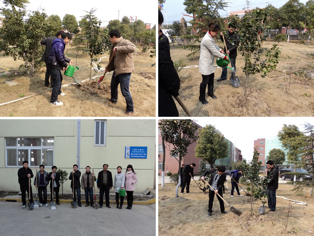 上海滬工閥門廠 2011 年 3.12 植樹節(jié)活動(dòng)